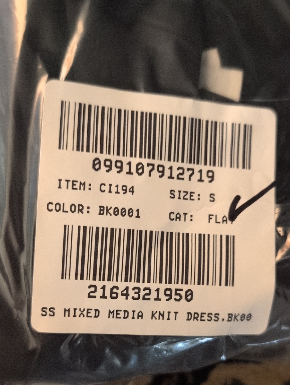 NWT J. Crew Black Mixy Mixed Media Knit Midi Dress short Sleeve Size S - Picture 11 of 11